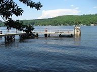 The lakes region in New Hampshire is a popular place for a holiday - a bit over-developed my my tastes however