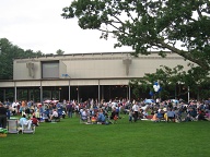 The concert 'shed' at Tanglewood