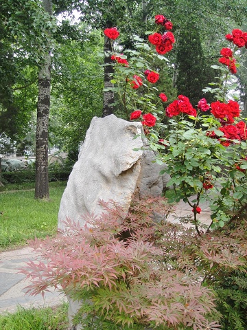 Rocks are often used